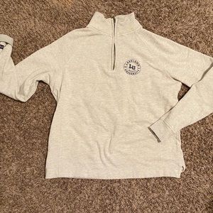 Half zip hoodie